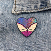 Cartoon Style Color Block Alloy Printing Unisex Brooches