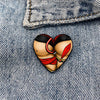 Cartoon Style Color Block Alloy Printing Unisex Brooches