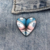 Cartoon Style Color Block Alloy Printing Unisex Brooches