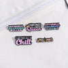 Cartoon Style Cowboy Style Letter Alloy Stamping Stoving Varnish Plating Unisex Brooches