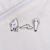 Cartoon Style Cute Cowboy Style Dog Alloy Stamping Stoving Varnish Plating Unisex Brooches