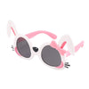 Cartoon Style Cute Sweet Rabbit Panda Pc Special-Shaped Mirror Full Frame Kids Sunglasses