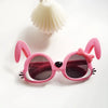 Cartoon Style Cute Sweet Rabbit Panda Pc Special-Shaped Mirror Full Frame Kids Sunglasses