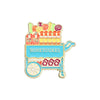 Cartoon Style Letter Carriage Alloy Stamping Stoving Varnish Plating Unisex Brooches