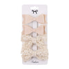Cartoon Style Plaid Solid Color Bow Knot Cloth Hair Clip
