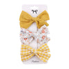 Cartoon Style Plaid Solid Color Bow Knot Cloth Hair Clip