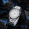 Casual Allmatch Quartz Watch With Iron Band And Round Dial For Students