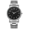 Casual Allmatch Quartz Watch With Iron Band And Round Dial For Students
