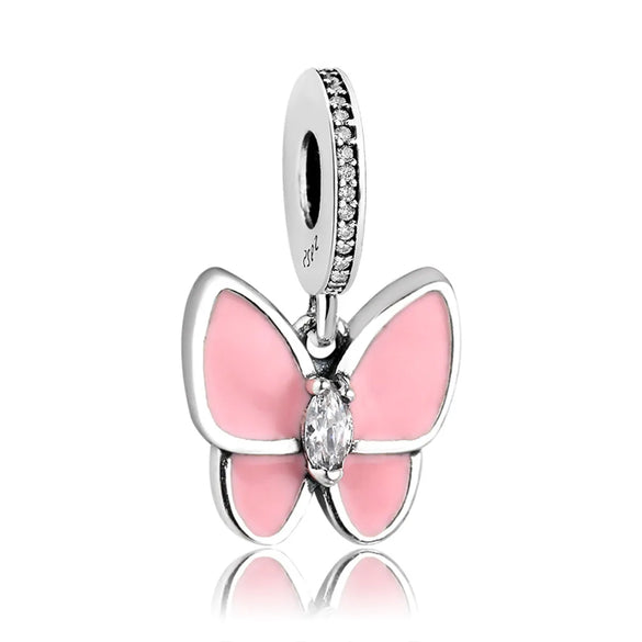 Casual Butterfly Sterling Silver Wholesale Jewelry Accessories