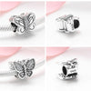Casual Butterfly Sterling Silver Wholesale Jewelry Accessories