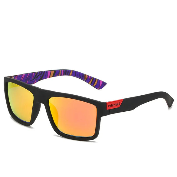 Casual Color Block Tac Round Frame Full Frame Men'S Sunglasses
