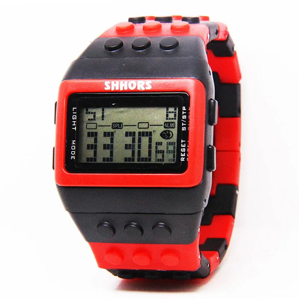 Casual Colorful Electronic Women'S Watches