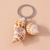 Casual Conch Alloy Shell Bag Pendant Keychain