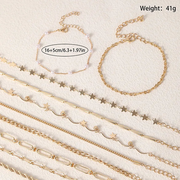 Casual Cute Simple Style Heart Shape Flower Butterfly Zircon Alloy Wholesale Bracelets