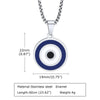 Casual Devil'S Eye 201 Stainless Steel Polishing Epoxy Men'S