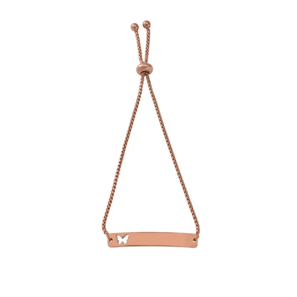 Casual Elegant Customization Laser Engraving Heart Shape 304 Stainless Steel Box Chain Chain & Link Bracelets Wholesale