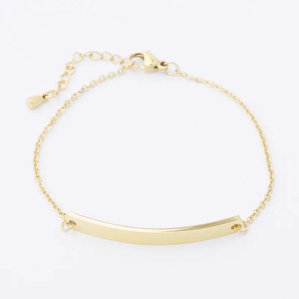 Casual Elegant Customization Laser Engraving Heart Shape 304 Stainless Steel Box Chain Chain & Link Bracelets Wholesale
