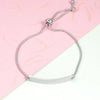 Casual Elegant Customization Laser Engraving Heart Shape 304 Stainless Steel Box Chain Chain & Link Bracelets Wholesale