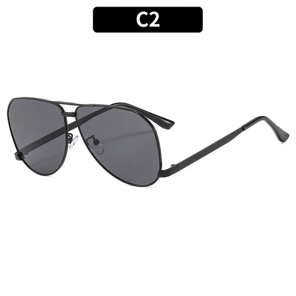 Casual Elegant Solid Color Pc Special-Shaped Mirror Full Frame Women'S Sunglasses