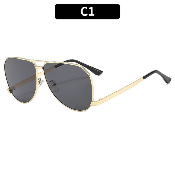 Casual Elegant Solid Color Pc Special-Shaped Mirror Full Frame Women'S Sunglasses