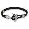 Casual Ethnic Style Anchor Alloy Rope Unisex Bracelets