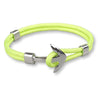 Casual Ethnic Style Anchor Alloy Rope Unisex Bracelets