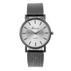 Casual Fashion Quartz Wrist Watch With Plastic Case Plastic Strap Stainless Steel Clasp And Round Dial