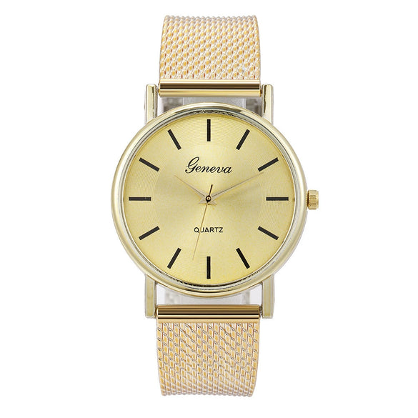 Casual Fashion Quartz Wrist Watch With Plastic Case Plastic Strap Stainless Steel Clasp And Round Dial