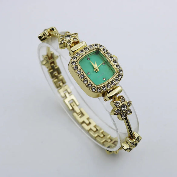 Casual Flower Jewelry Buckle Quartz Women'S Watches