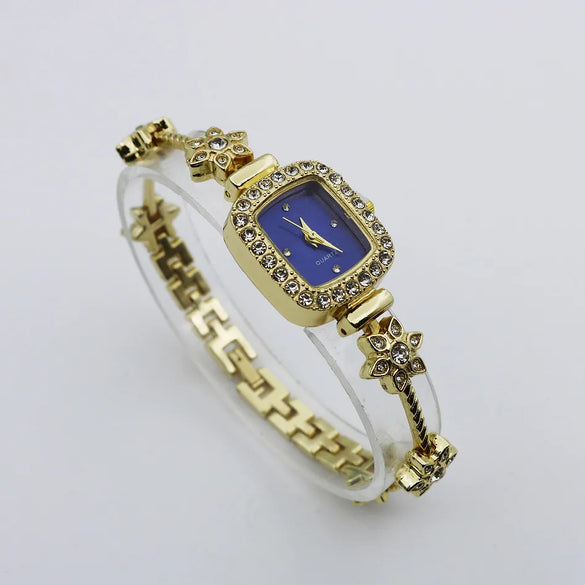 Casual Flower Jewelry Buckle Quartz Women'S Watches