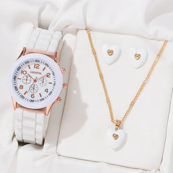Casual Geometric Buckle Quartz Women'S Watches