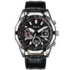 Casual Geometric Single Folding Buckle Quartz Men'S Watches