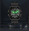 Casual Geometric Single Folding Buckle Quartz Men'S Watches