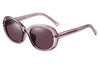 Casual Geometric Tac Oval Frame Full Frame Women'S Sunglasses