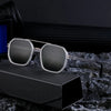 Casual Hawaiian Classic Style Square Tac Square Full Frame Men'S Sunglasses