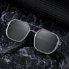 Casual Hawaiian Classic Style Square Tac Square Full Frame Men'S Sunglasses