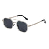 Casual Hawaiian Classic Style Square Tac Square Full Frame Men'S Sunglasses