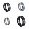 Casual Hip-Hop Punk Geometric Titanium Steel Men'S Rings