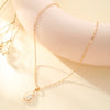 Casual Modern Style Water Droplets Alloy Plating Inlay Zircon 18k Gold Plated Women's Pendant Necklace