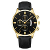 Casual Number Buckle Quartz Men'S Watches