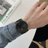 Casual Quartz Watch Alloy Case Leisure Style For Men And Women