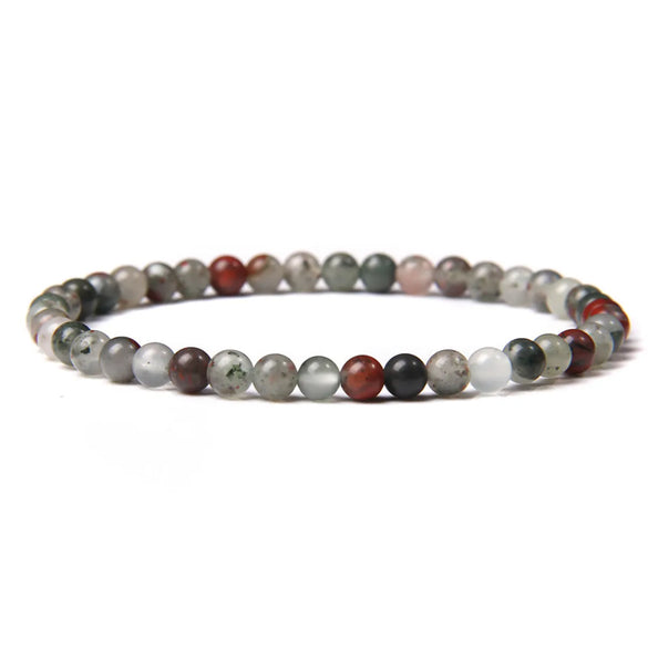 Casual Retro Geometric Natural Stone Agate Bracelets In Bulk