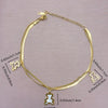 Casual Simple Style Classic Style Heart Shape Butterfly Lock 304 Stainless Steel 18K Gold Plated Bracelets In Bulk