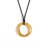 Casual Simple Style Geometric 304 Stainless Steel Wax Line Wholesale Pendant Necklace