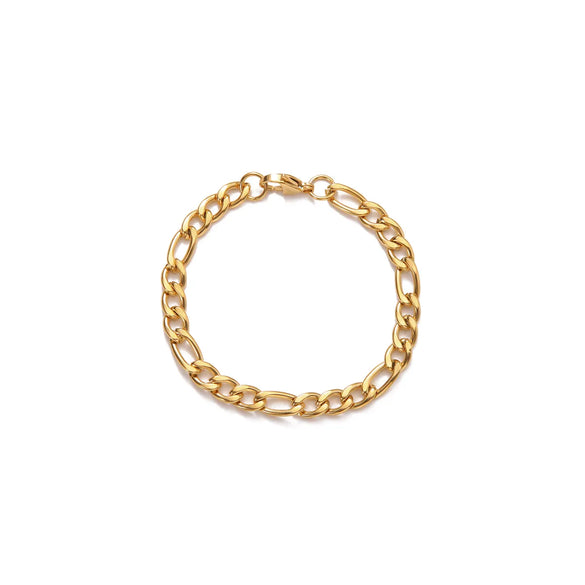 Casual Simple Style Geometric Titanium Steel Plating Unisex Bracelets