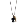 Casual Simple Style Grape Mushroom Natural Stone Titanium Steel Wholesale Pendant Necklace
