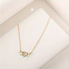 Casual Simple Style Infinity Heart Shape Alloy Unisex Necklace