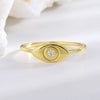 Casual Simple Style Solid Color Sterling Silver Inlay Zircon Rings