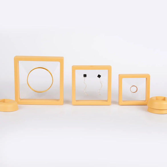 Casual Simple Style Square Tpu Plastic Jewelry Boxes