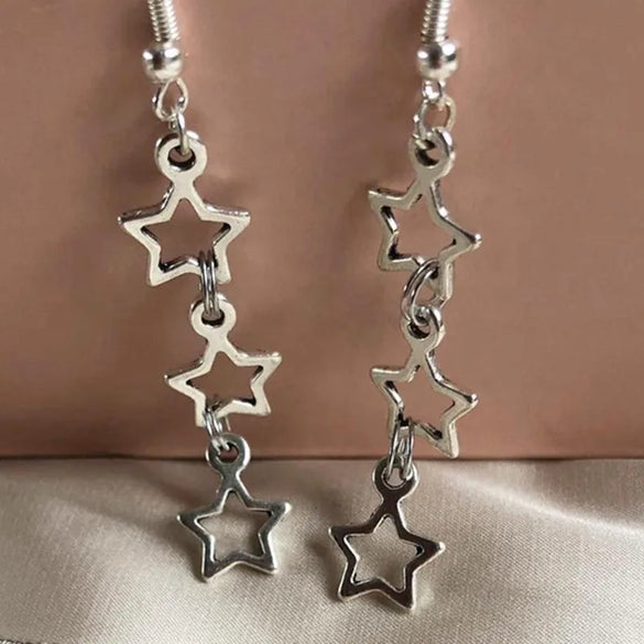 Casual Simple Style Star Alloy Wholesale Earrings Necklace